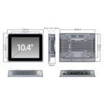 索奇 10.4寸工业平板电脑 K104SR - Görsel 3