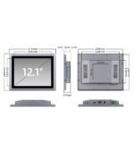 索奇 12.1寸工业显示器 A121SR/SZ/SG - Görsel 7